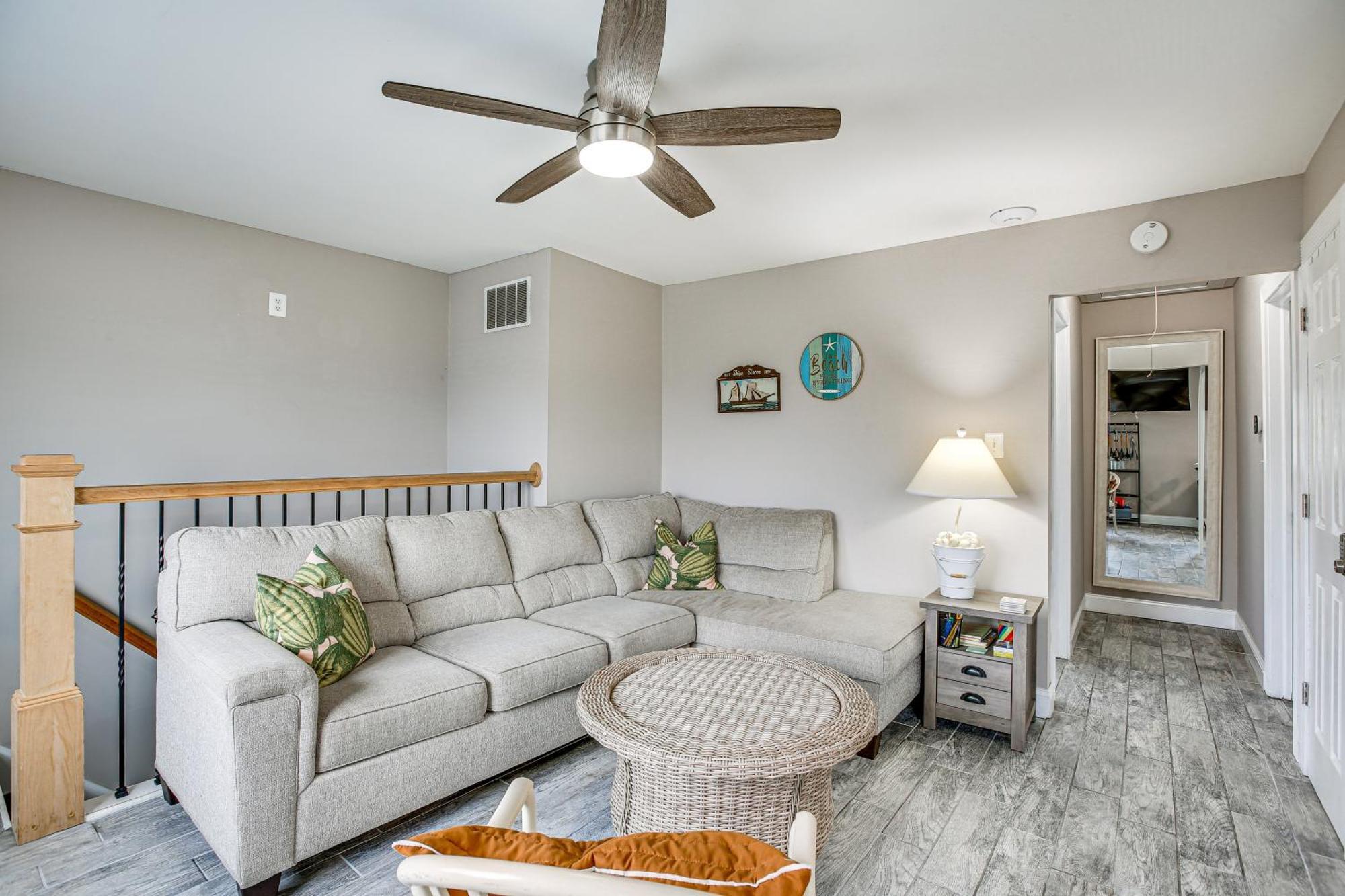 Bright Duplex Condo Walk To Brigantine Beach! Exterior photo